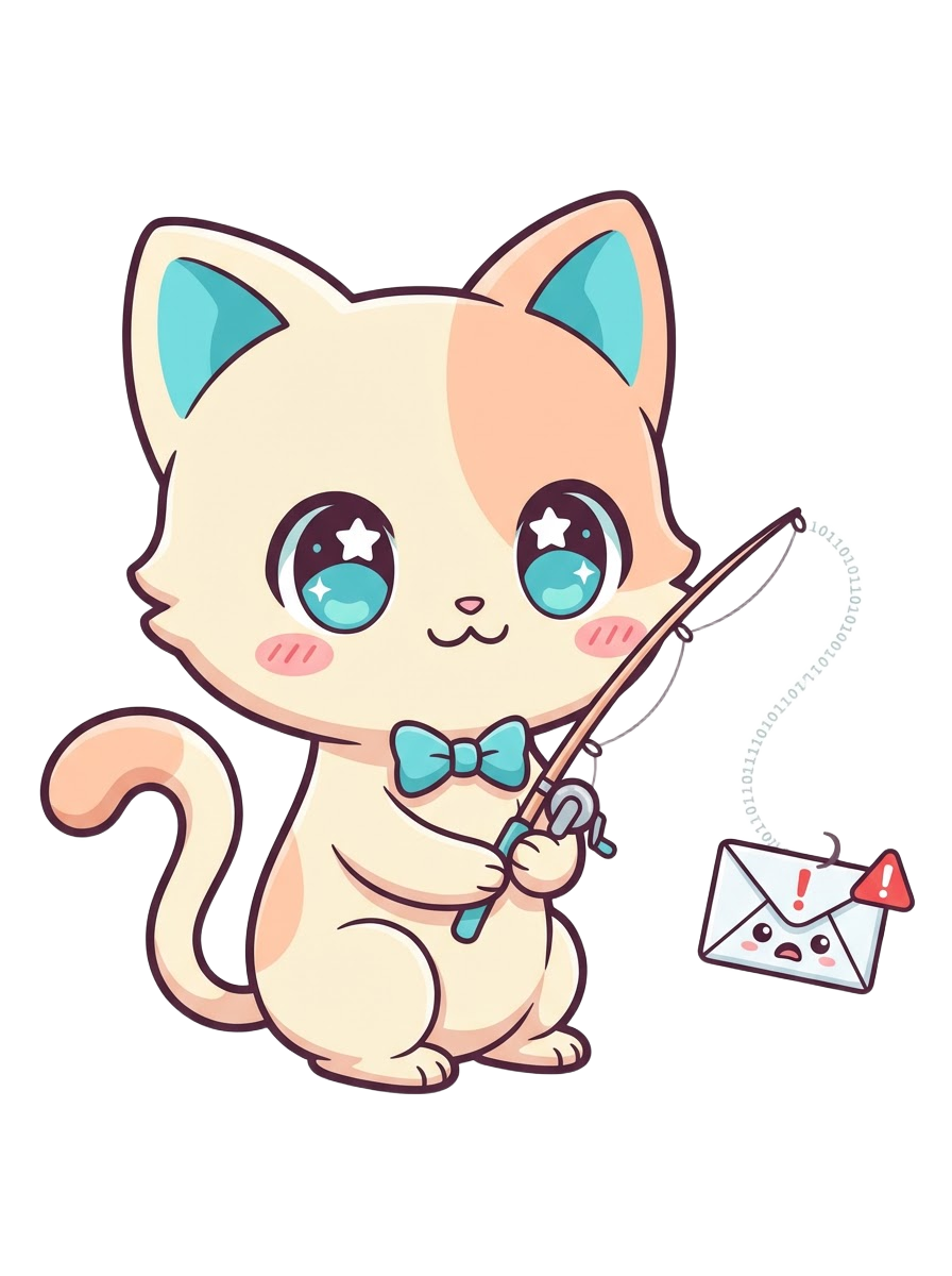 PhishSense Mascot - Phino Cat